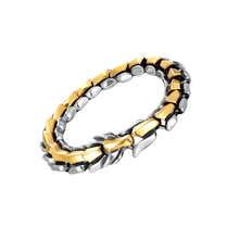 Cargar imagen en el visor de la galería, Pulsera ajustable con diseño de dragón de Midgard
 -Oro Plata - Ozerty