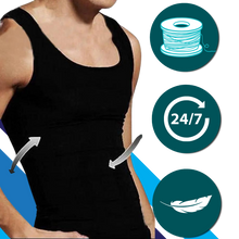 Cargar imagen en el visor de la galería, Discreta faja reductora para hombre - Ozerty
