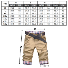 Cargar imagen en el visor de la galería, Pantalones cortos estilo cargo elegante para hombre
 - Ozerty