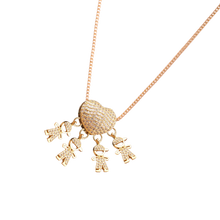 Cargar imagen en el visor de la galería, Elegante collar para madres
 -4 Niños 4 Niñas - Ozerty