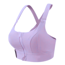 Cargar imagen en el visor de la galería, Sujetador deportivo con espalda cruzada y máxima sujeción -Púrpura/SPúrpura/MPúrpura/LPúrpura/XLPúrpura/2XLPúrpura/3XLPúrpura/4XLPúrpura/5XL - Ozerty