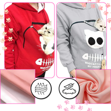 Cargar imagen en el visor de la galería, Sudadera con compartimento porta mascotas - Ozerty