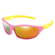 Cargar imagen en el visor de la galería, Gafas de sol deportivas polarizadas para niños con correa