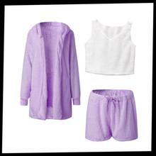 Cargar imagen en el visor de la galería, Conjunto de pijama corto, elegante y versátil
 - Ozerty