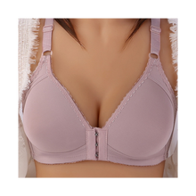 Cargar imagen en el visor de la galería, Sujetador push up sin aros para tallas grandes
 -Violeta tacto suave - Ozerty